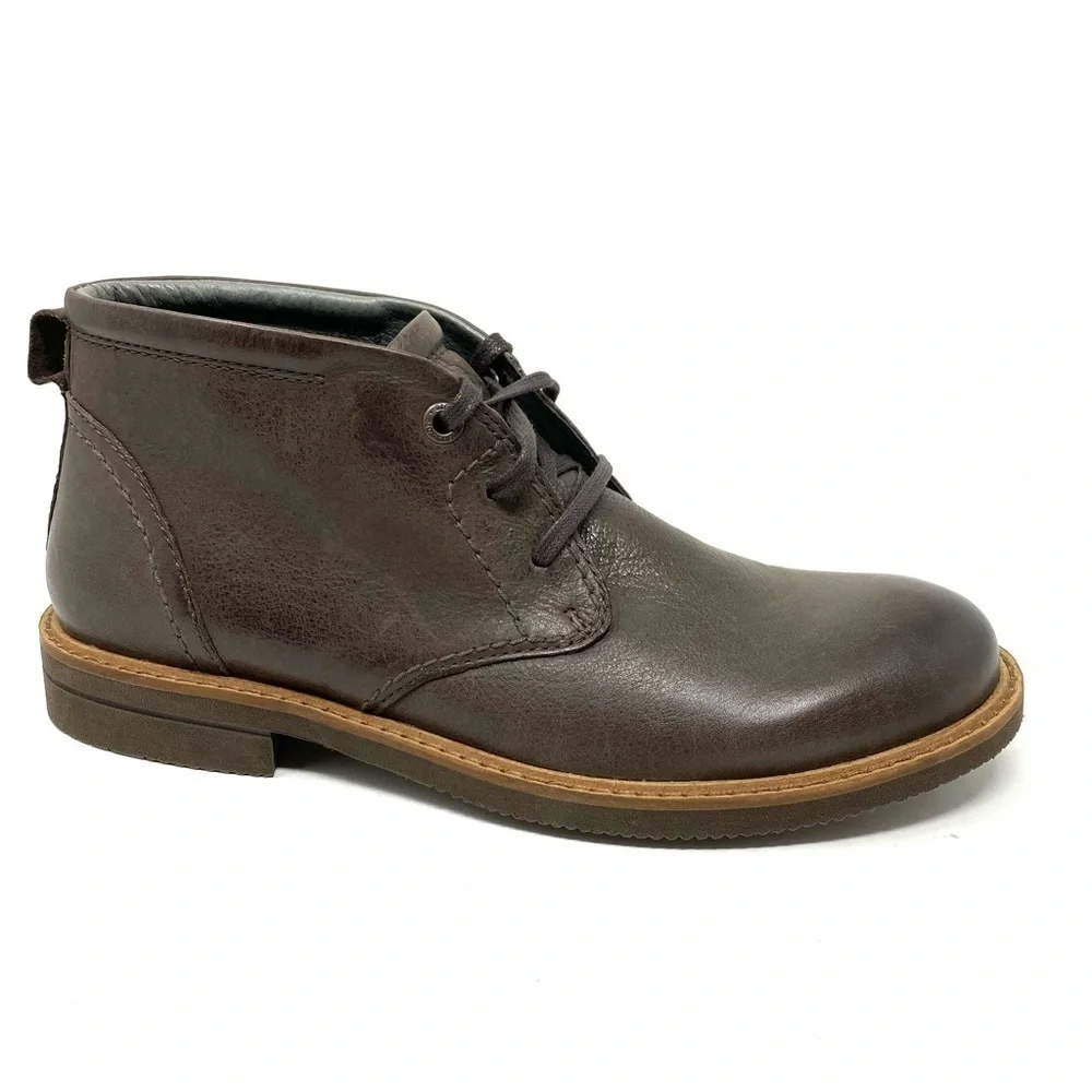 Bussola Charleston Men’s Leather Chukka in Ebony